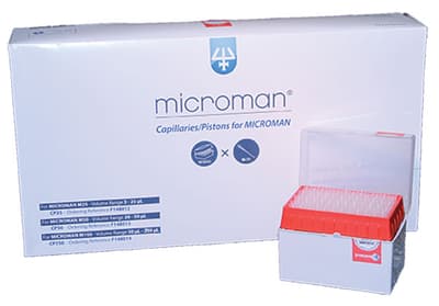 Capillary Piston Tips for Microman® Pipette