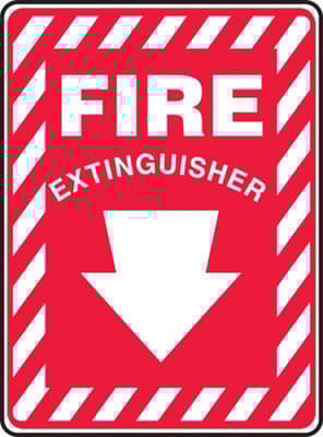 Fire Extinguisher Sign