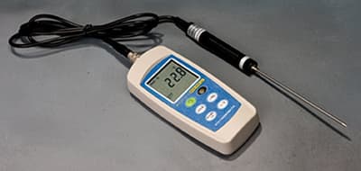 Nelson-Jameson High Precision PT100 Platinum Digital Certified Thermometer