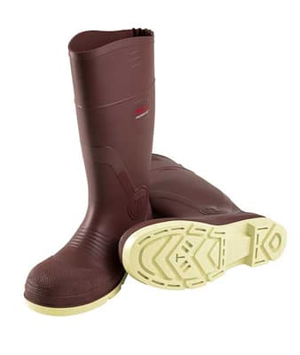 Premier G2® Knee Boot, 15", SRO Outsole, PVC, Brick Red, Waterproof, 1 Pair