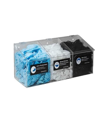 All-Purpose Triple Compartment Dispenser