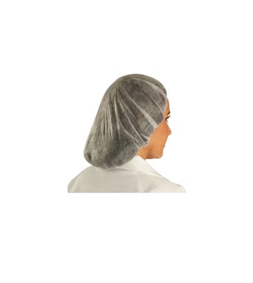 SaniWear™ Stockinet Hairnets, White
