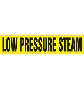Pipe Marker - Low Pressure Steam