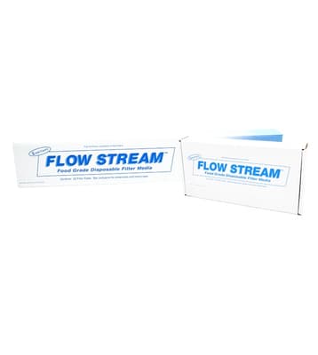 Flow Stream™ Filter Tubes, Cotton Cheese Cloth, 300 Micron, 1-1/2" Connection, 4-7/8" x 33-1/2", 50/Box