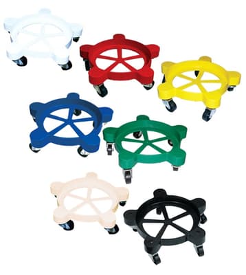 Heavy Duty Lil' Dolly™, 75-lb Capacity, Color-Coded, Polypropylene