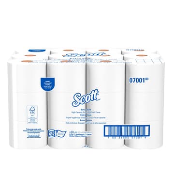 Scott® Essential Extra Soft Coreless Standard Roll Bath Tissue