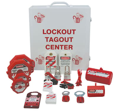 Lockout/Tagout Cabinet Center