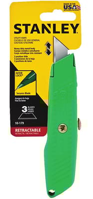 Stanley® Hi-Vis Retractable Utility Knife