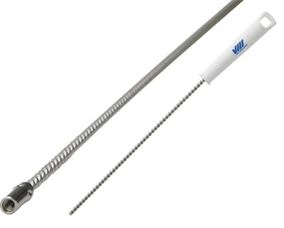 Vikan® Flex Rod Handle Extension, White, 30.8"L, 1 Each