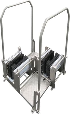 BSX200 Manual Walk Through Boot Scrubber Unit