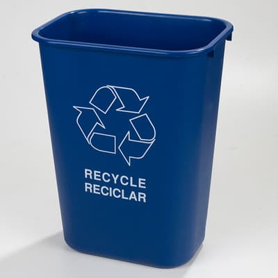 Carlisle® Desk Side Recycling Container