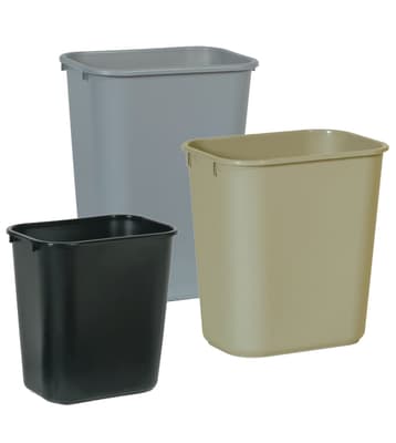 Rubbermaid® Deskside Wastebasket