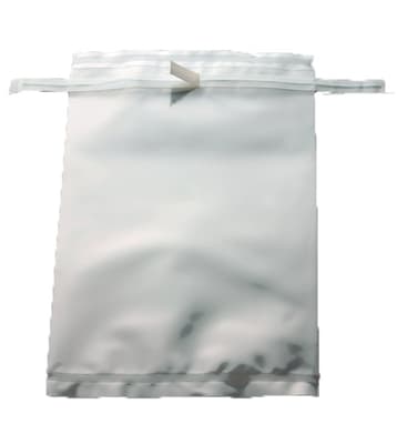 Twirl'Em® White Stripe Sample Bag with Round & Flat Wire