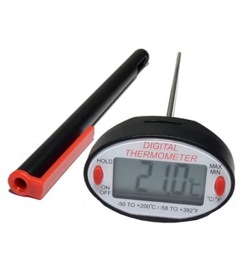 Nelson-Jameson Pocket Dial Digital Thermometer