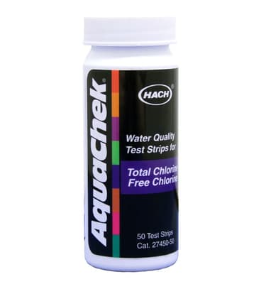 AquaChek® Free & Total Chlorine Test Strips
