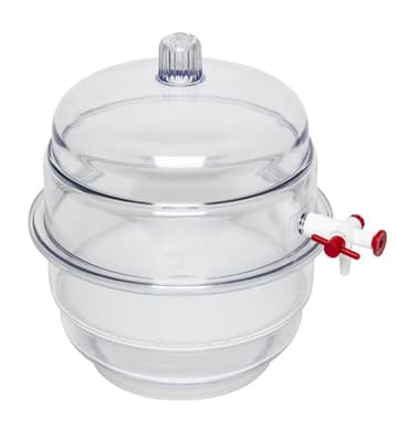 Clear Plastic Desiccators