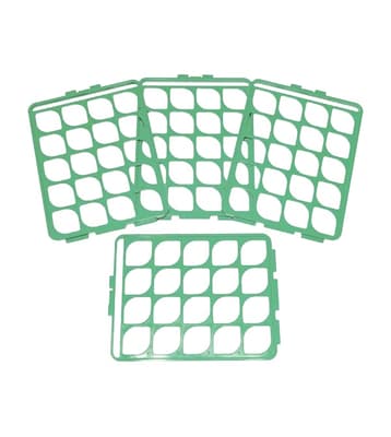 Switch-Grid™ Test Tube Rack Grids, Color-Coded, 4/Pack