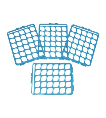 Switch-Grid™ Test Tube Rack Grids, Color-Coded, 4/Pack