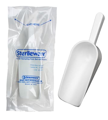 SP Bel-Art Sterileware® Double Bagged Sterile Sampling Scoops