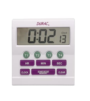 Bel-Art Durac® 4-Channel Electronic Timer 61700-3300