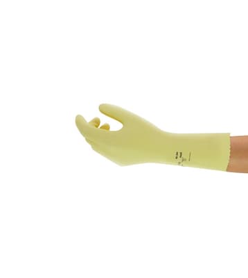 AlphaTec® 88-394 Chemical Resistant Gloves, 12"L, Natural, 20 mil, 12 Pair/Dozen, 12 Dozen/Case