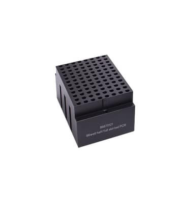 Skirted PCR Block for Digital and Touch Screen Dry Baths/Block Heaters, 1 Each