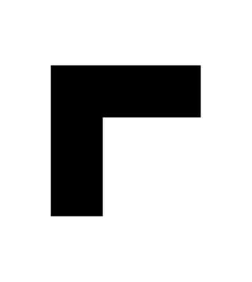 Square Corner Floor Marking Corners, Color-Coded, 1 Each