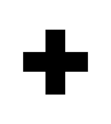 Floor Marking Quad Corners, Color-Coded, 1 Each