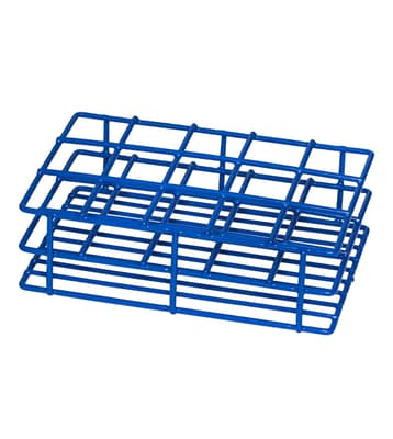 15 Compartment Blue Sample Bag Rack