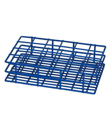 18 Compartment Blue Sample Bag Rack