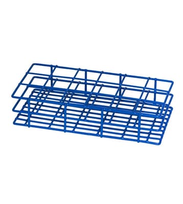 Laboratory Vial Racks, Blue, 1 Each
