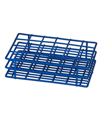 Laboratory Vial Racks, Blue, 1 Each