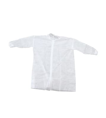 Disposable Lab Coat with Straight Cuffs