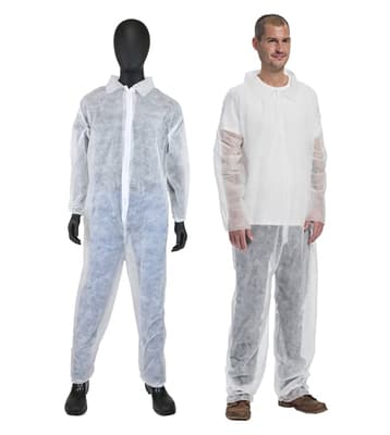 Spunbonded Disposable Coveralls