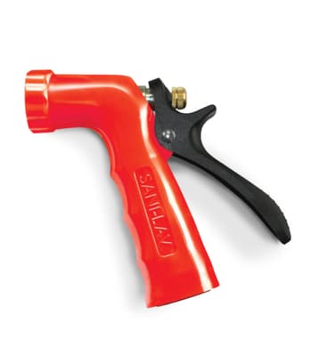 Industrial Spray Nozzles, Insulated, Color-Coded, 3/4" Female GHT Inlet, 1 Each