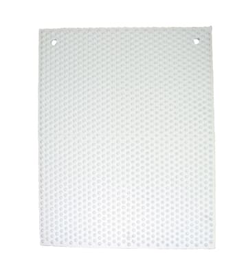 Knobby Mat™, 27" x 21", Hanging Holes, 1 Each