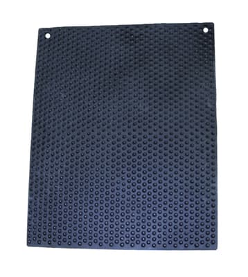 Knobby Mat™, 27" x 21", Hanging Holes, 1 Each