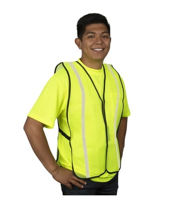 Hi-Vis Non-Rated Safety Vest with Reflective Tape