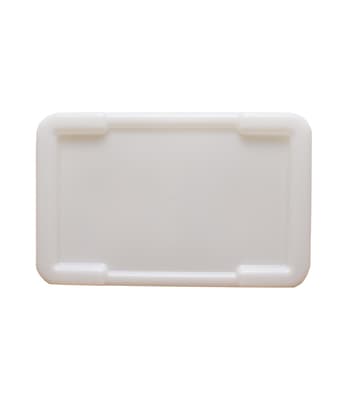 Lid for Stack and Nest Lug, Color-Coded, Polyethylene, 1 Each