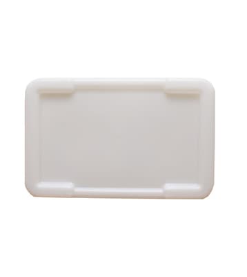 Lid for Stack and Nest Lug, Color-Coded, Polyethylene, 1 Each