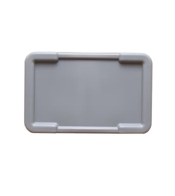 Lid for Stack and Nest Lug, Color-Coded, Polyethylene, 1 Each