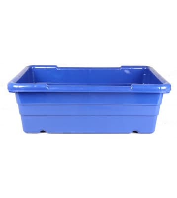 Stack & Nest Lug, Color-Coded, Polyethylene, 1 Each