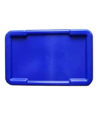 Lid for Stack and Nest Lug, Color-Coded, Polyethylene, 1 Each
