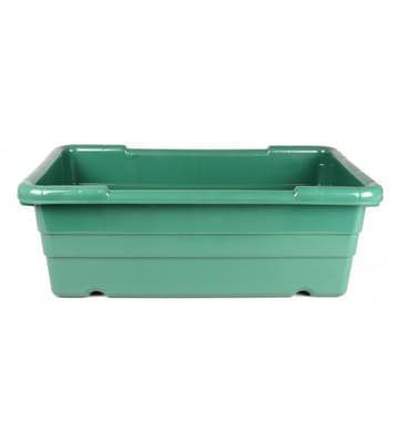 Stack & Nest Lug, Color-Coded, Polyethylene, 1 Each