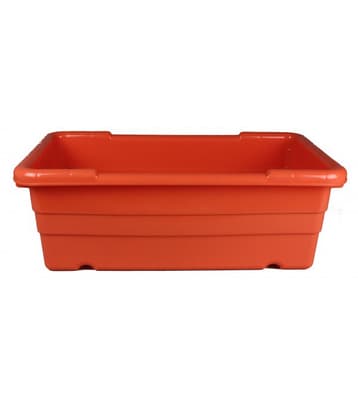 Stack & Nest Lug, Color-Coded, Polyethylene, 1 Each
