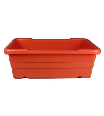 Stack & Nest Lug, Color-Coded, Polyethylene, 1 Each
