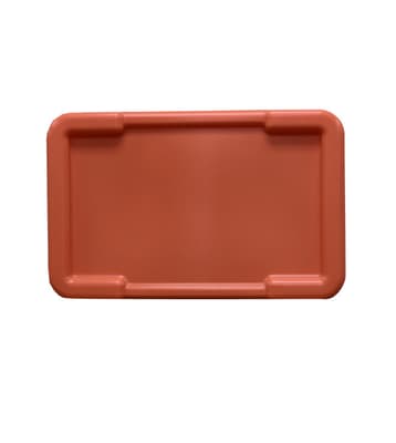Lid for Stack and Nest Lug, Color-Coded, Polyethylene, 1 Each