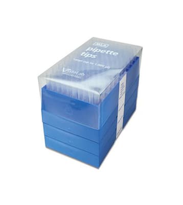 CELLTREAT® VistaStak™ Pipette Tips, Non-Filtered, Non-Sterile, 250 µL
