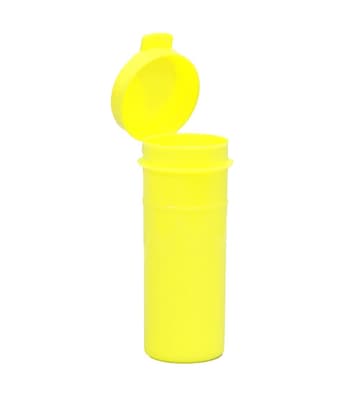 CV ASEPTIC VIAL, 3-OZ, YELLOW, DEEP