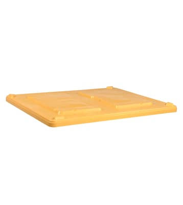MACX® Bulk Bin Stackable Lid, Color-Coded, 40"L x 48"W x 2"H, HDPE, 1 Each